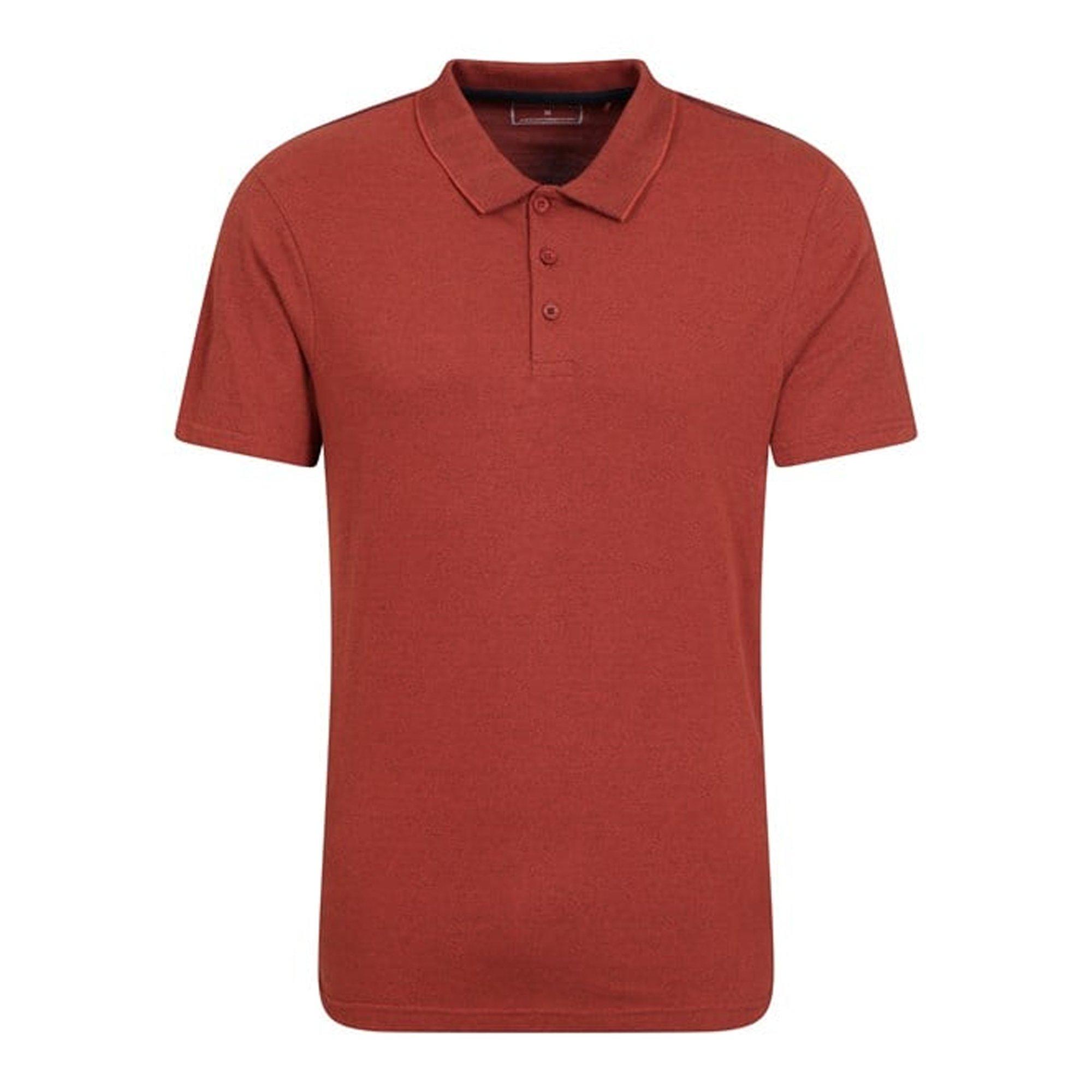 Image of Cordyline Poloshirt Herren Rost S
