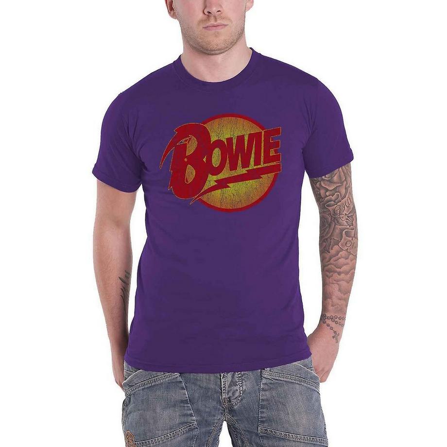 David Bowie Diamond Dogs Logo T-Shirt  