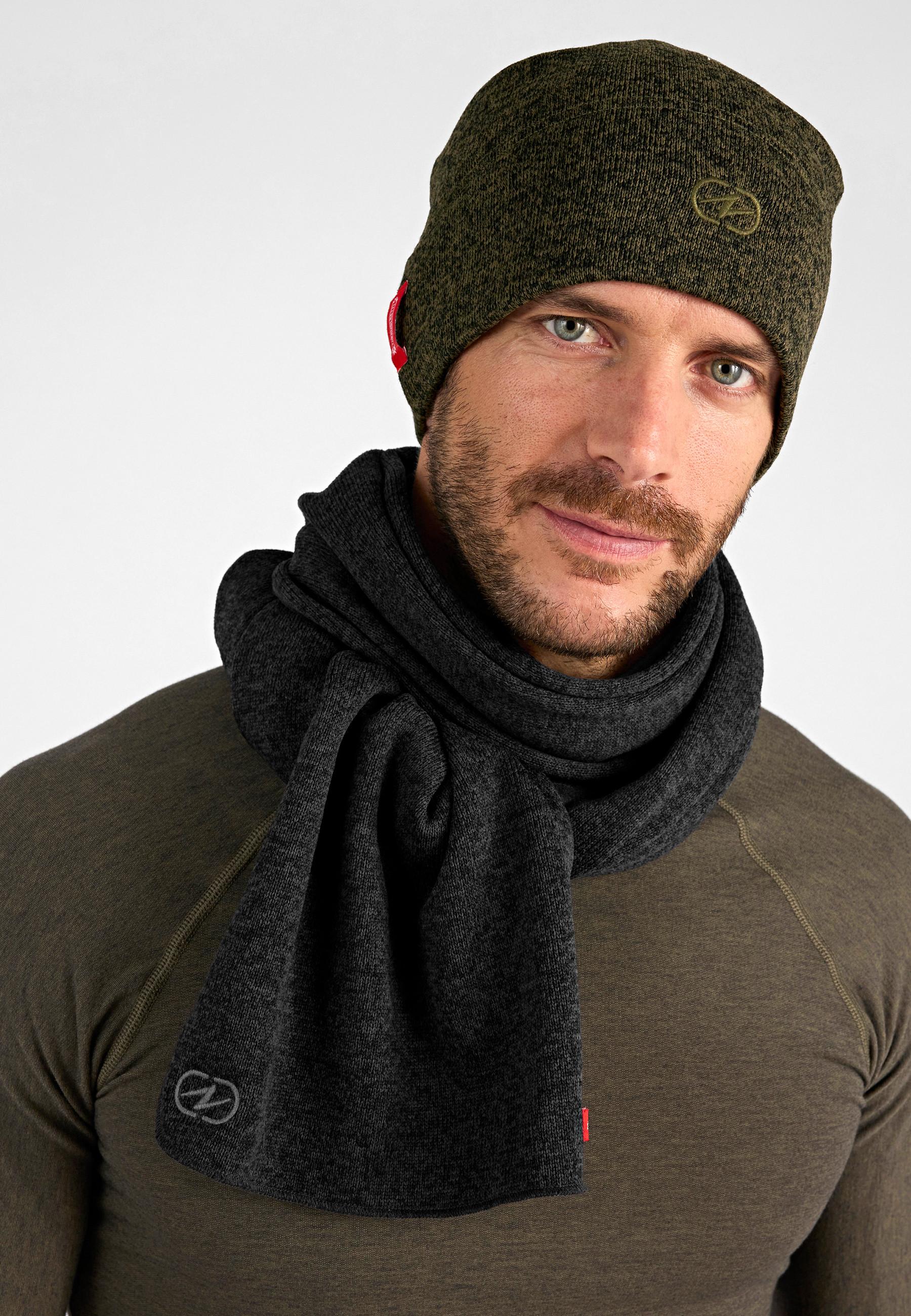 Image of Warmer Fleecemütze Unisex Thermolactyl Damen Grün ONE SIZE