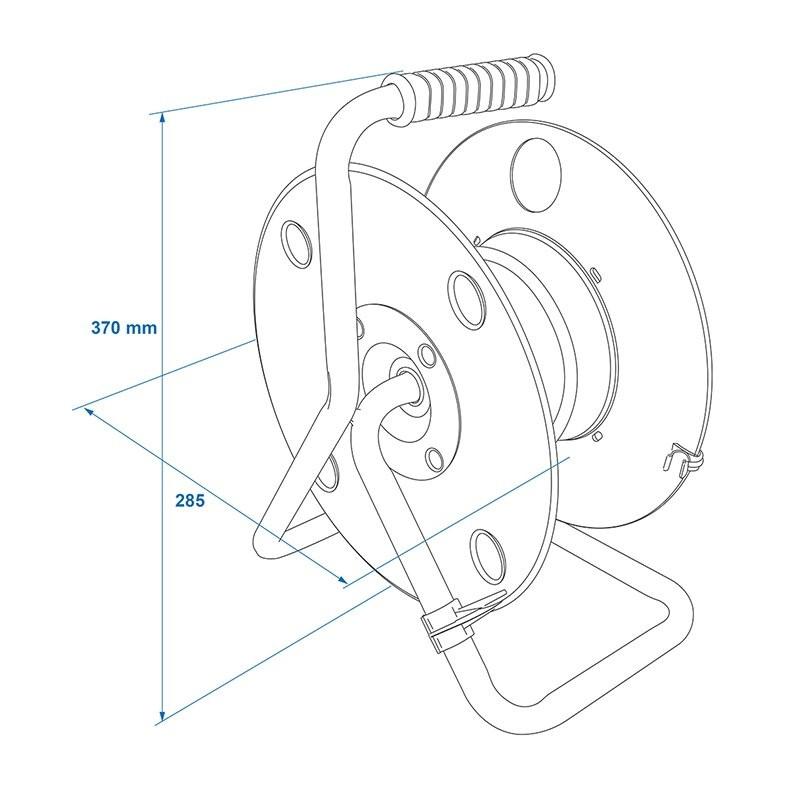 Pricenet  Avvolgicavo vuoto 