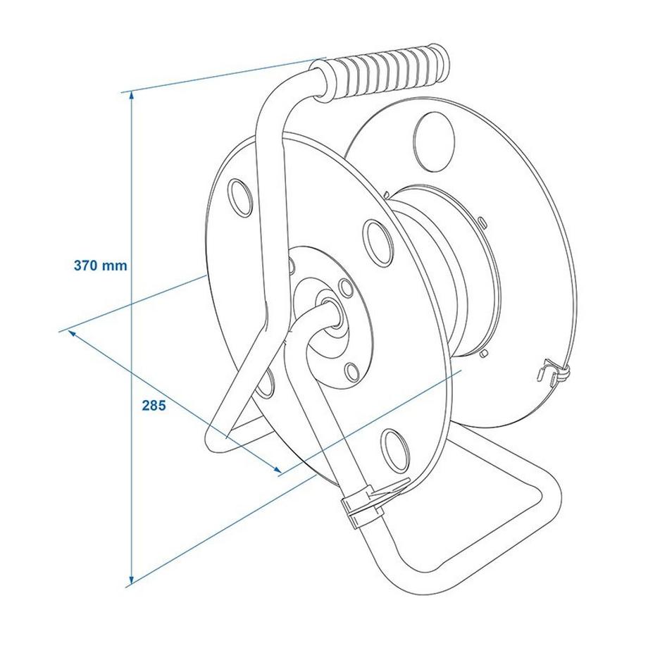 Pricenet  Bobine de câble vide 