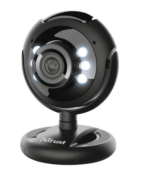 Trust  SpotLight Pro Webcam 640 x 480 Pixel USB 2.0 Schwarz 