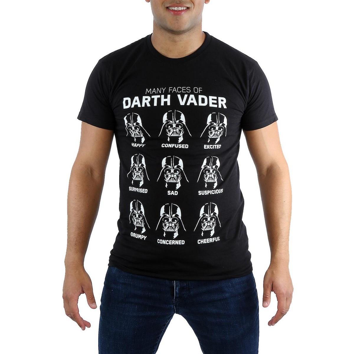 STAR WARS  Tshirt MANY FACES OF DARTH VADER 