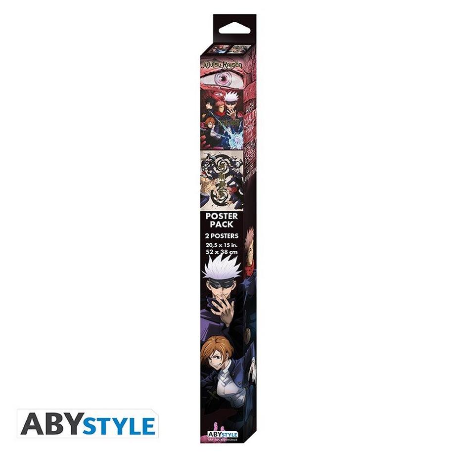 GB Eye Poster - Set of 2 - Jujutsu Kaisen - Group & School  