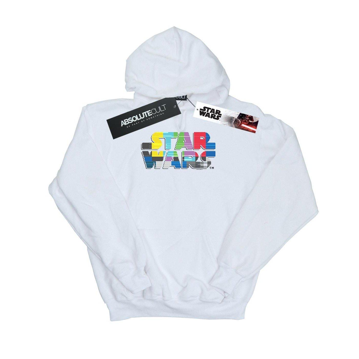Image of Test Card Logo Kapuzenpullover Jungen Weiss 116
