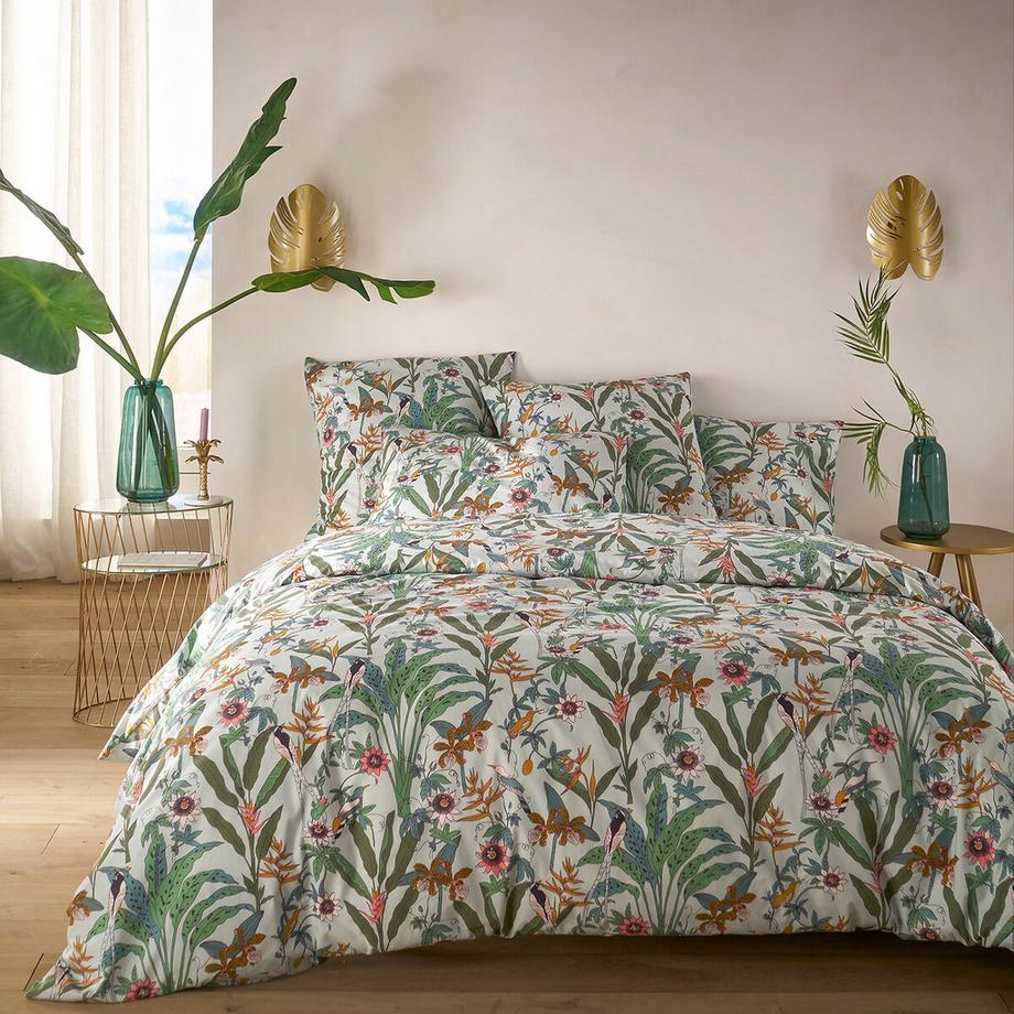 La Redoute Intérieurs Taie d'oreiller Eden Flower Percale de Coton  