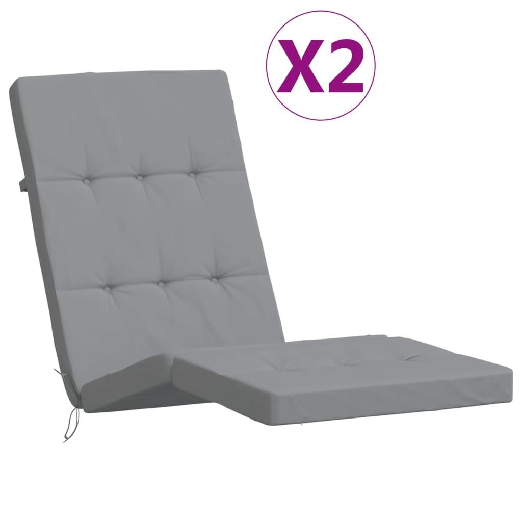 VidaXL Coussin de chaise longue tissu  