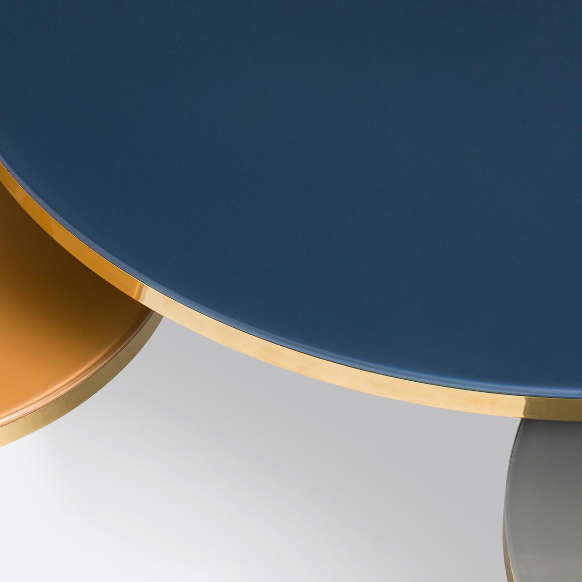 La Redoute Intérieurs Couchtisch Ruben mit 3 Platten aus gehärtetem Glas  