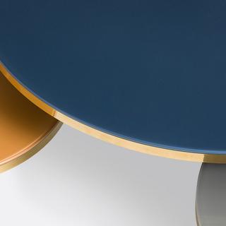 La Redoute Intérieurs Couchtisch Ruben mit 3 Platten aus gehärtetem Glas  