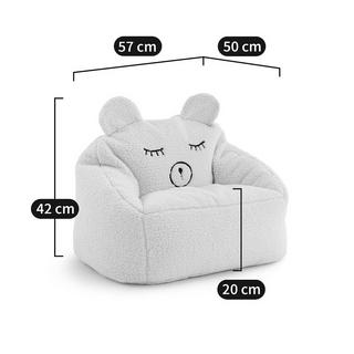 SO'HOME Kindersessel Midou in Teddyform  