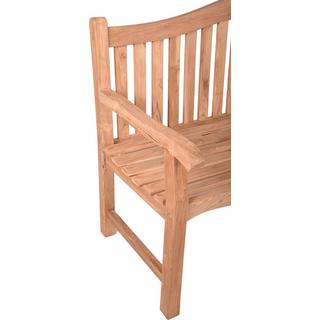 mutoni Banc de jardin Romang teck naturel 150  