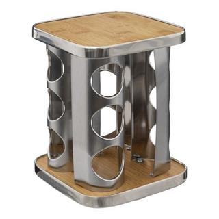 5five Étagère à épices rotative avec 12 boîtes à épices  