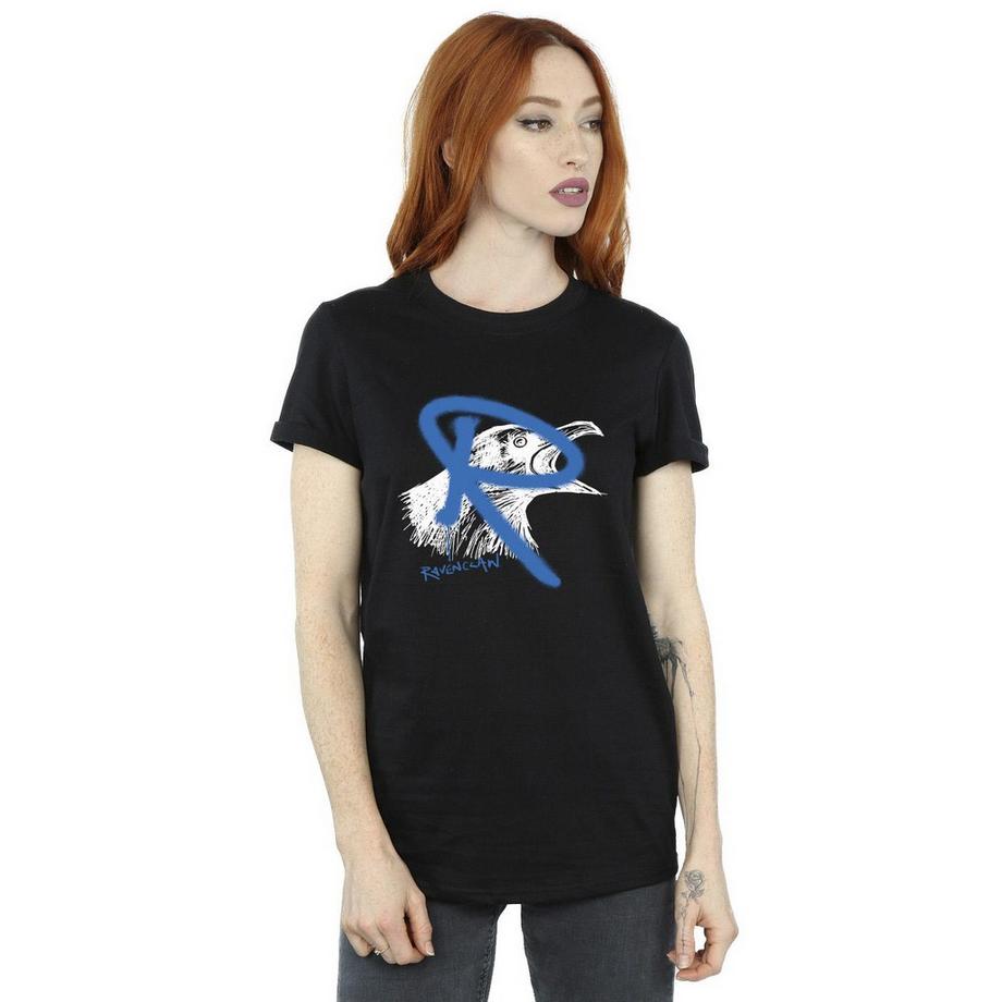 HARRY-POTTER T-Shirt Imprimé Ravenclaw  