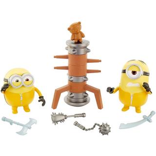 Mattel  GMF17 - Minions Movie Moments Kampfsport-Minions 