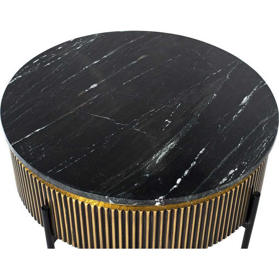 mutoni Couchtisch Manhatten Mangoholz bronze 70  