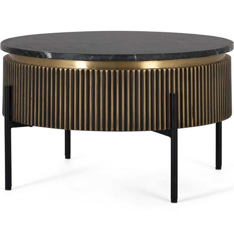 Couchtisch Manhatten Mangoholz bronze 70