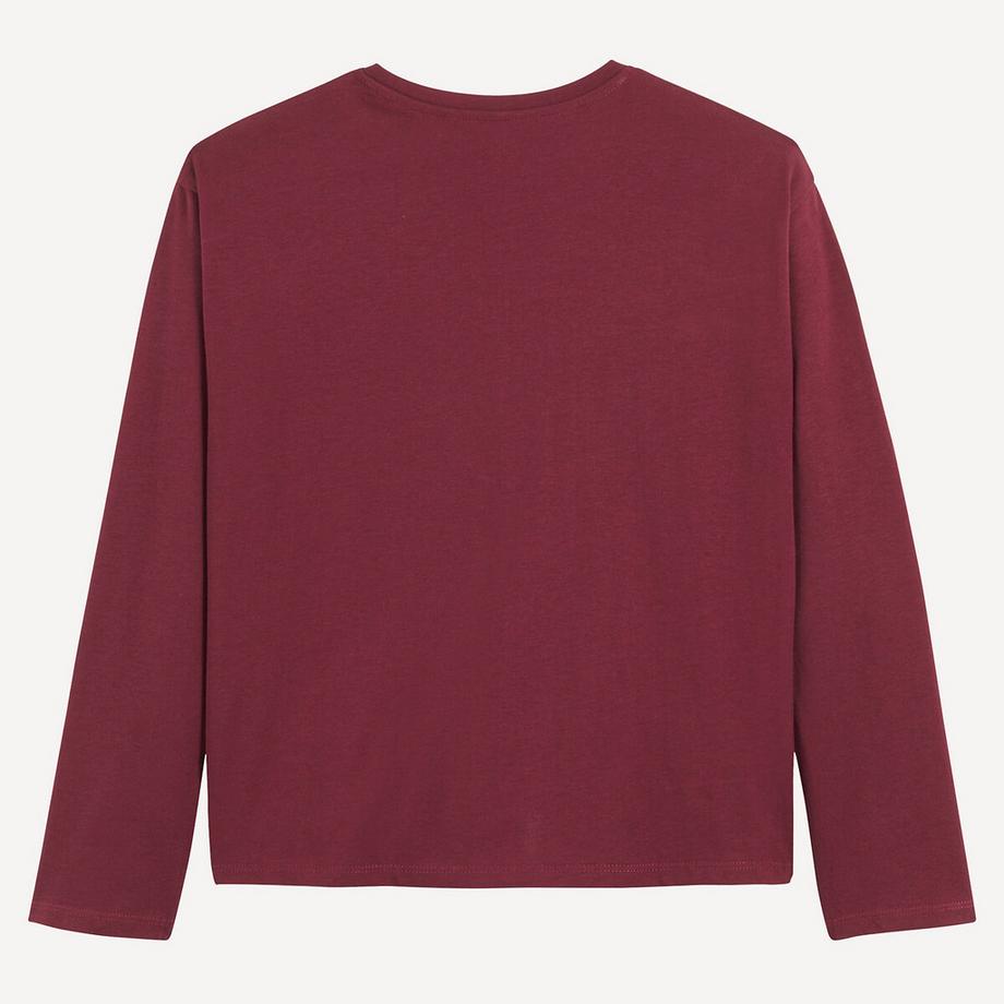 La Redoute Collections  Shirt mit Schleifenaufdruck 