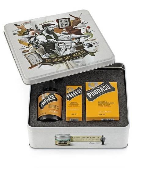 Proraso  Bartpflegeset Wood & Spice 23x22x7.5cm 