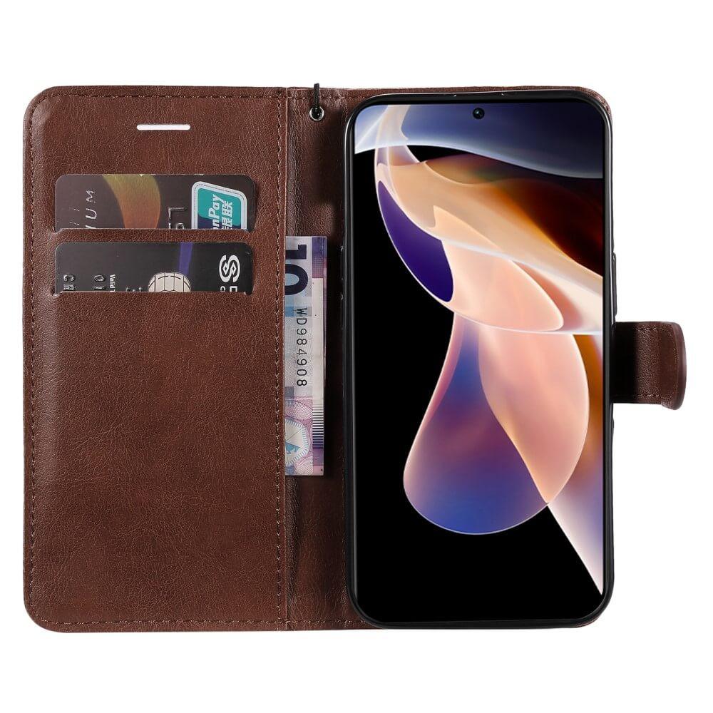 Cover-Discount  Xiaomi Redmi Note 11 Pro+ - Leder Etui Hülle 