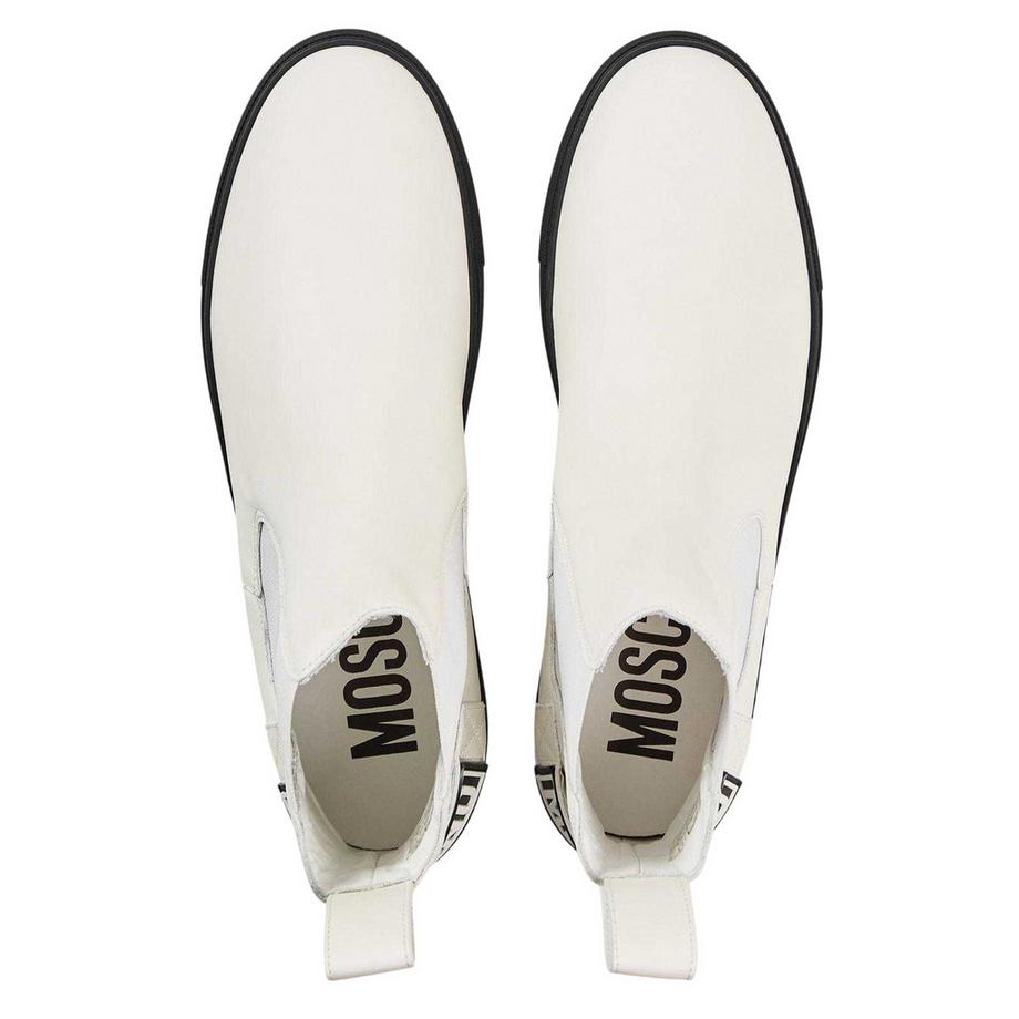 MOSCHINO Bottines plates Chelsea  