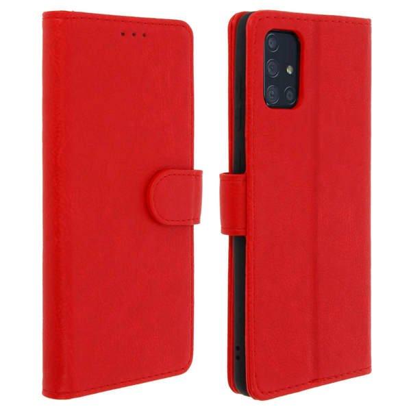 Avizar  Étui Folio Galaxy A71 Rouge 