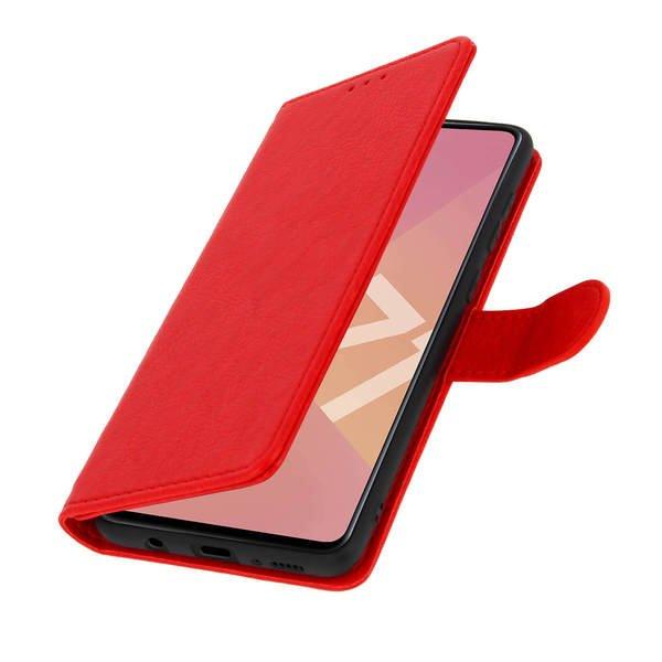 Avizar  Étui Folio Galaxy A71 Rouge 