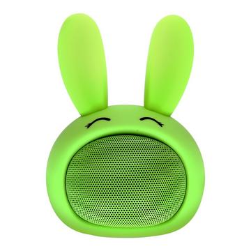 Speaker luminoso Moxie, coniglio verde