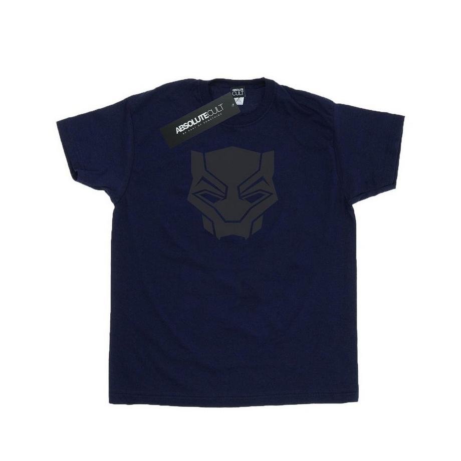 MARVEL Black On Black Grafikdruck T-Shirt  