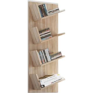 VCM Holz Wandregal Hängeregal Regal Bücherregal Wandboard Deko Board Lansi Mini  