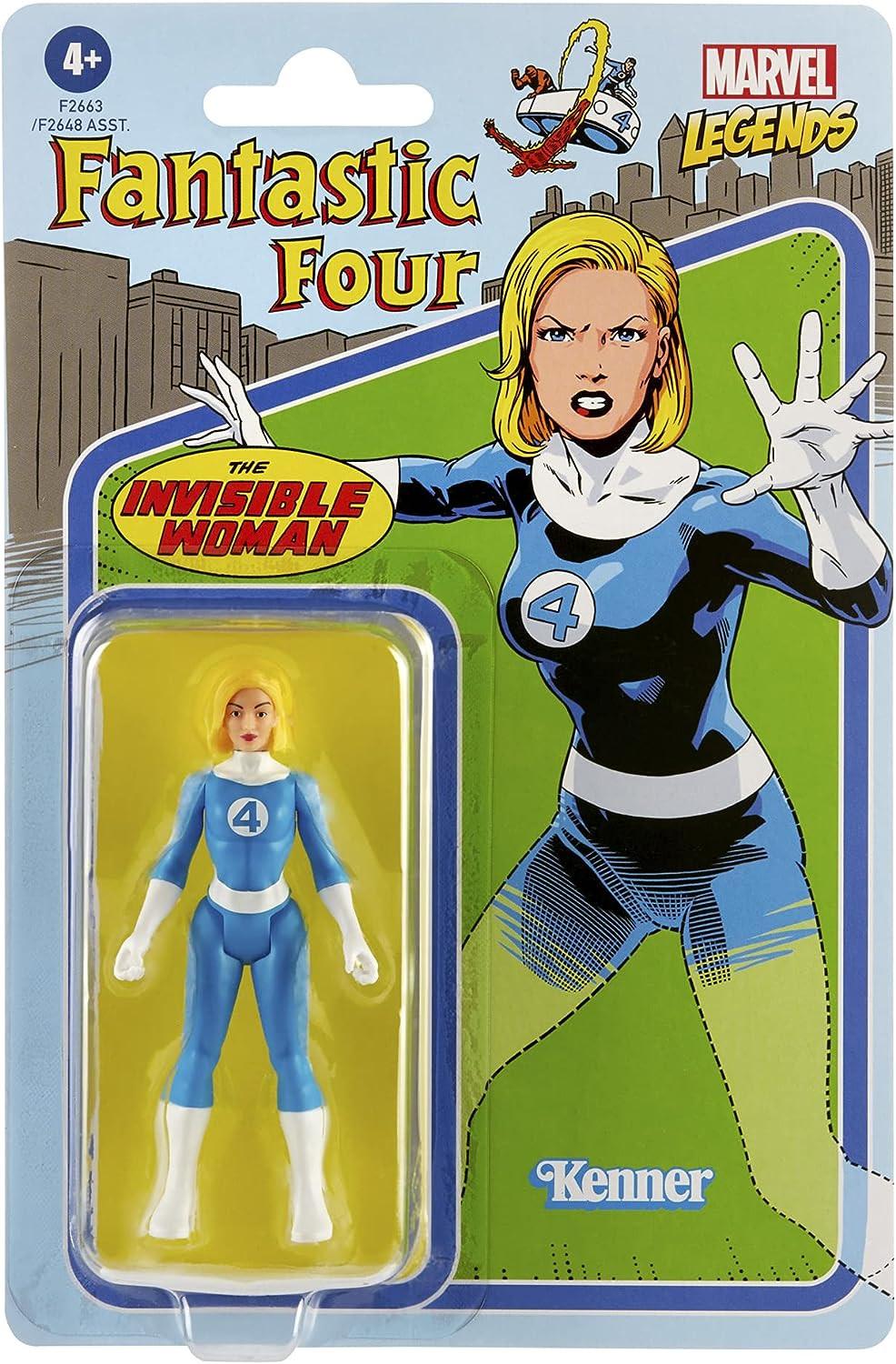 Hasbro  Marvel Legends Retro  Collection Invisible Woman Actionfigur 