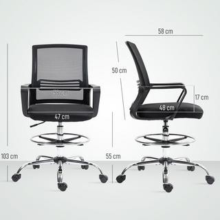 HOMCOM Chaise de bureau  