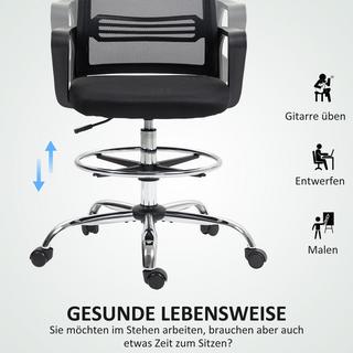 HOMCOM Chaise de bureau  