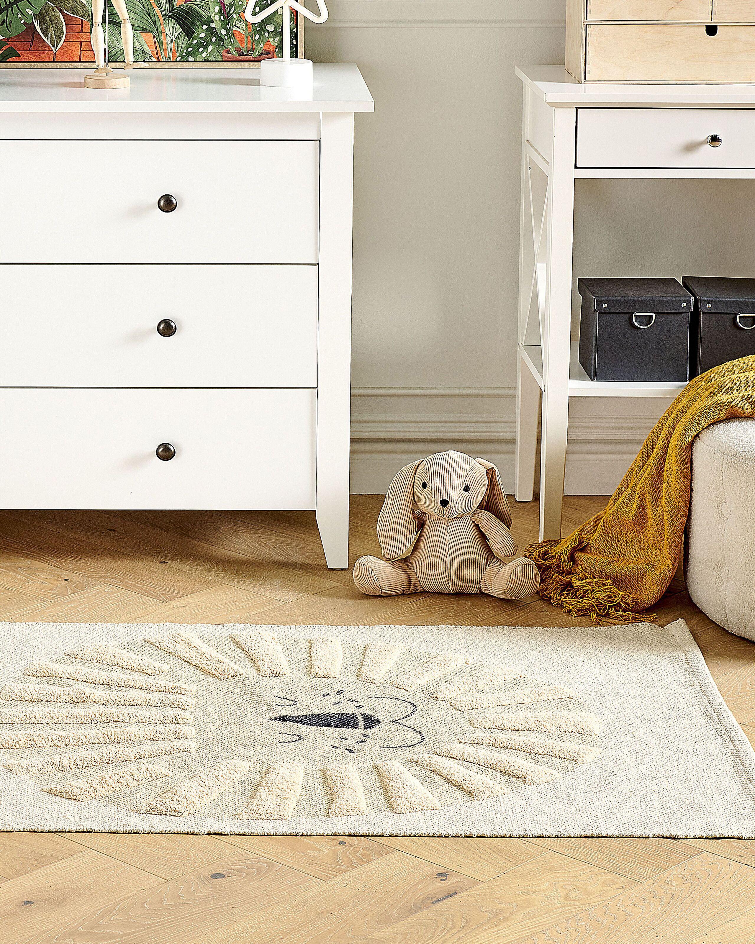 Beliani Tapis enfant en Coton Boho BALARI  