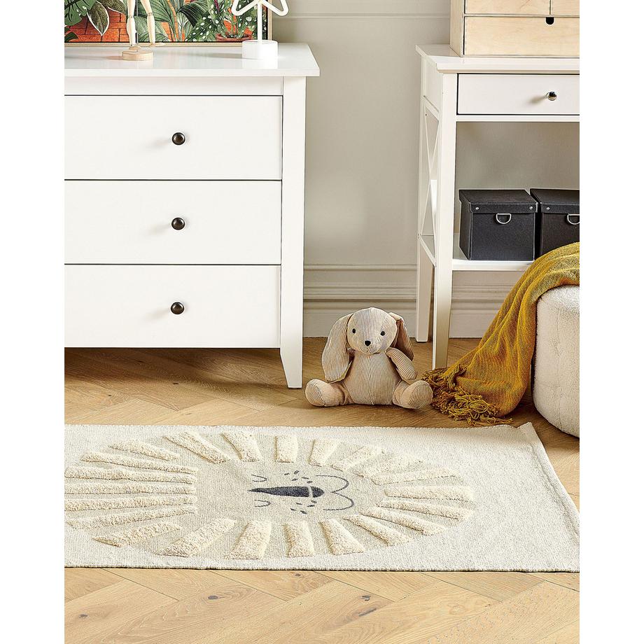 Beliani Tappeto per bambini en Cotone Boho BALARI  