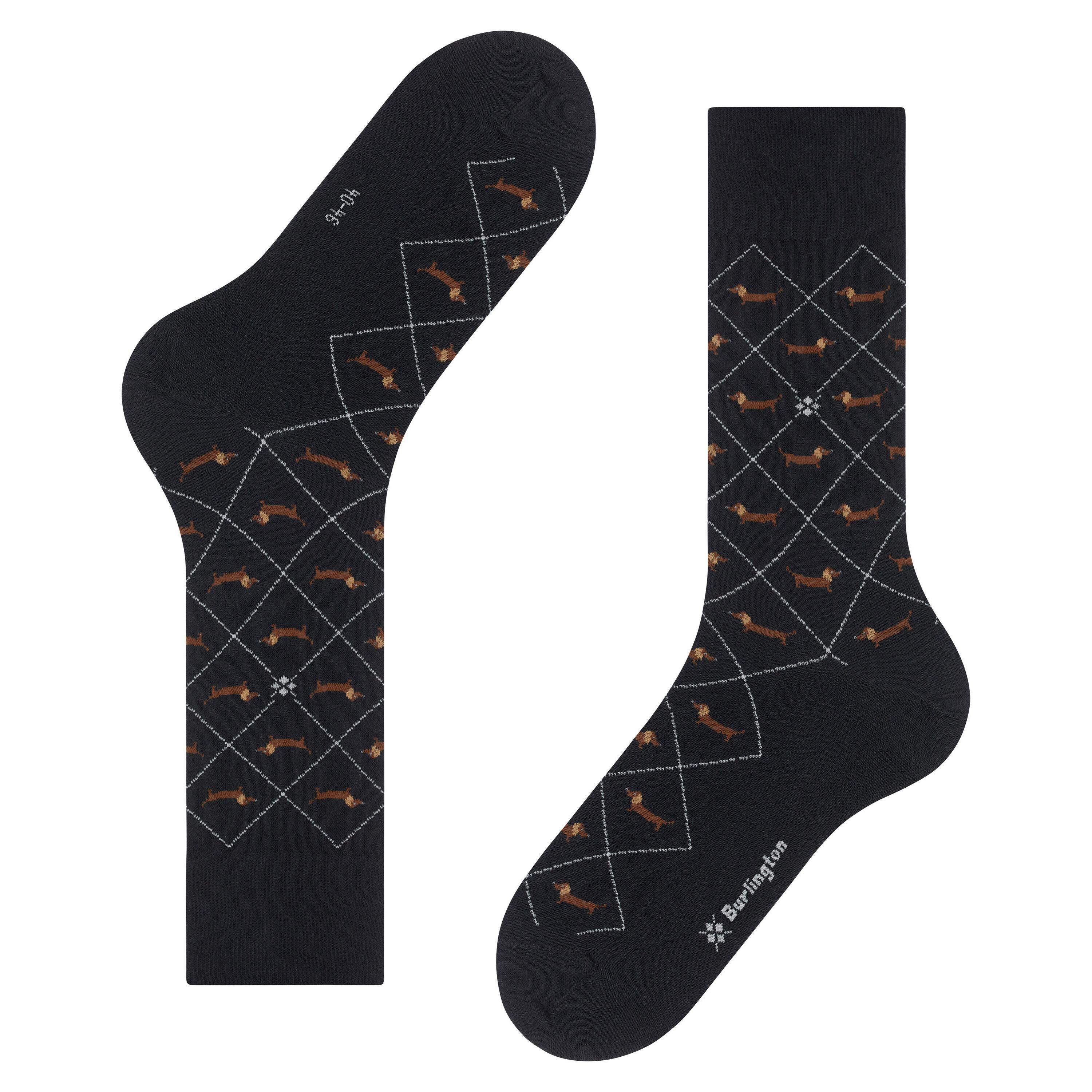 Burlington  chaussettes dachshund 