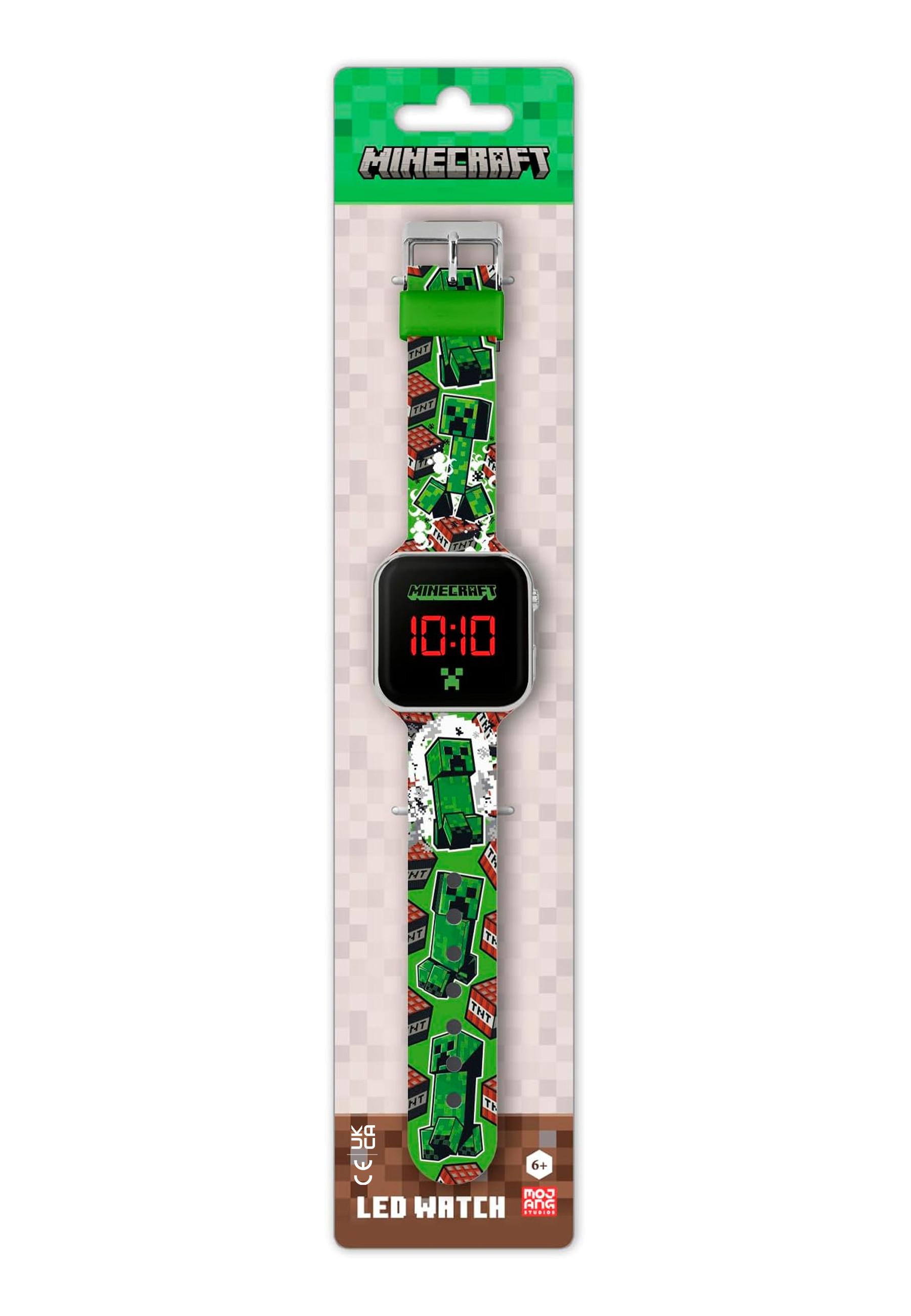 Disney  Minecraft LED Watch 