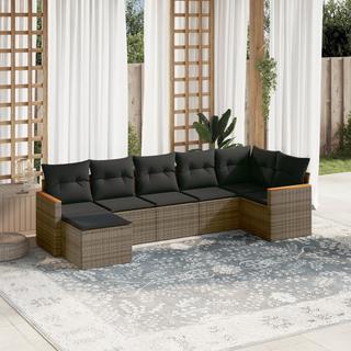 VidaXL Garten sofagarnitur poly-rattan  