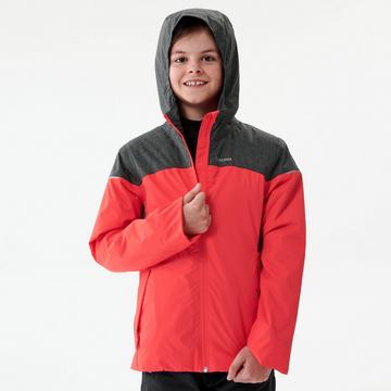 Winterjacke Kinder bis -3 °C wasserdicht Winterwandern - SH100 X-Warm