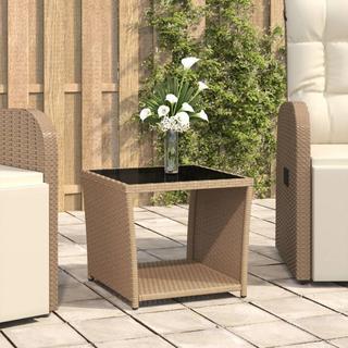 VidaXL Beistelltisch poly-rattan  