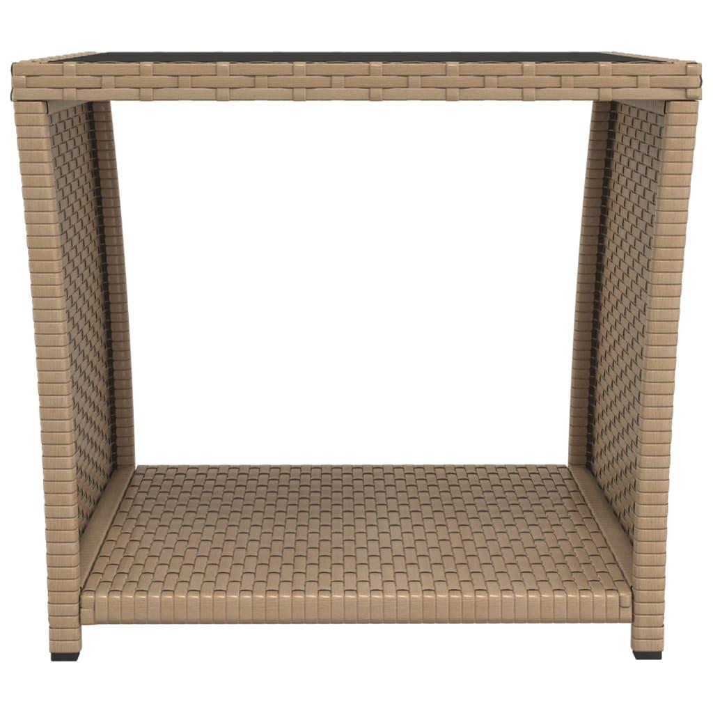 VidaXL Beistelltisch poly-rattan  