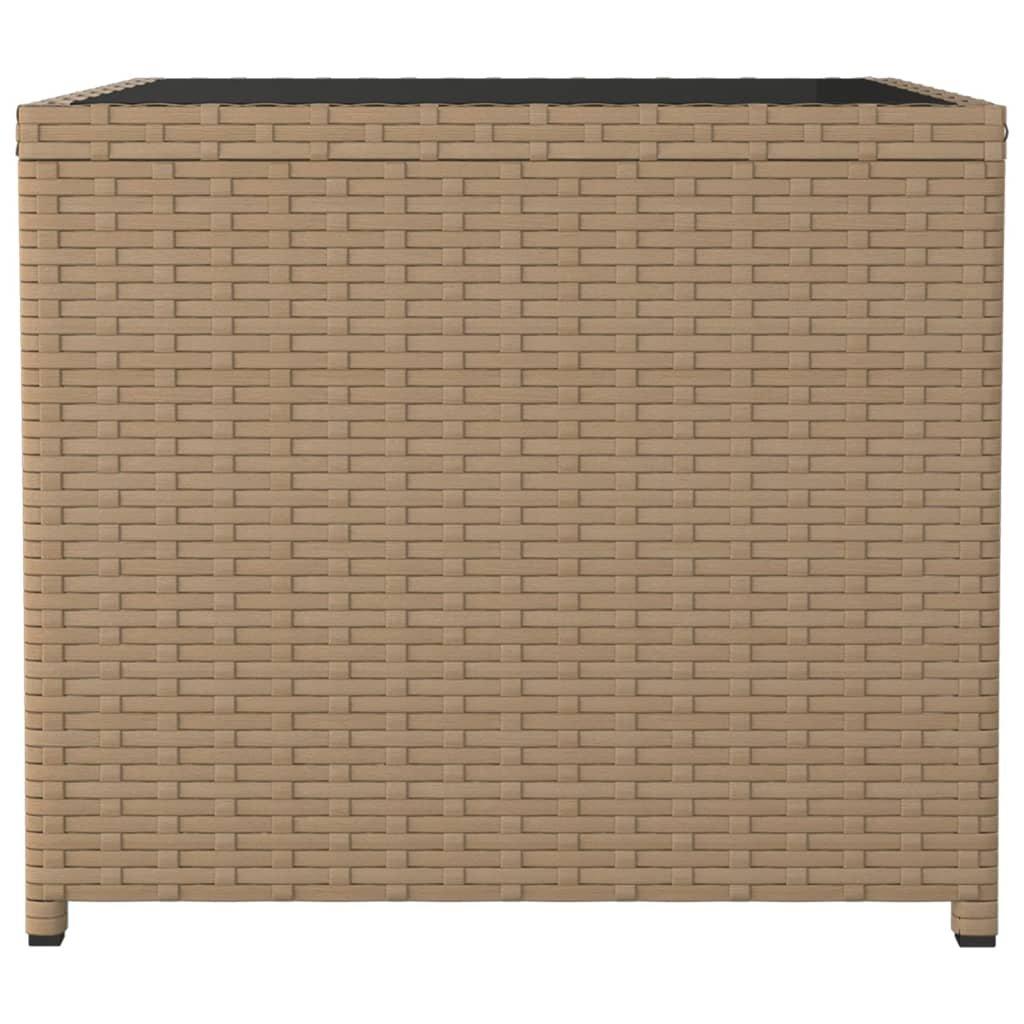 VidaXL Beistelltisch poly-rattan  