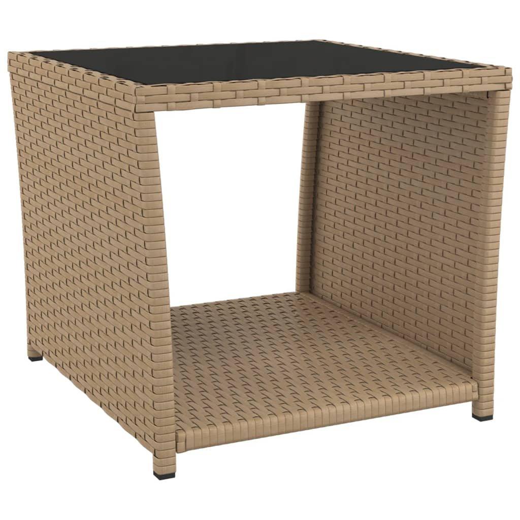 VidaXL Beistelltisch poly-rattan  