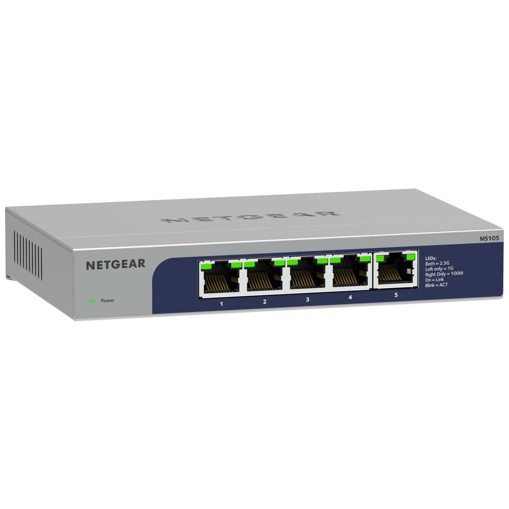 NETGEAR  MS105 Netzwerk Switch RJ45 5 Port 2.5 GBit/s 