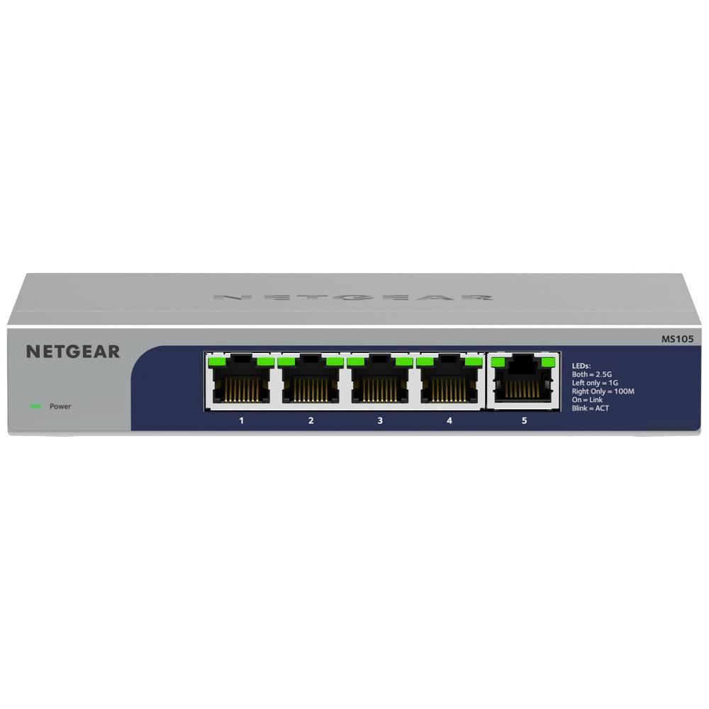 NETGEAR  MS105 Netzwerk Switch RJ45 5 Port 2.5 GBit/s 