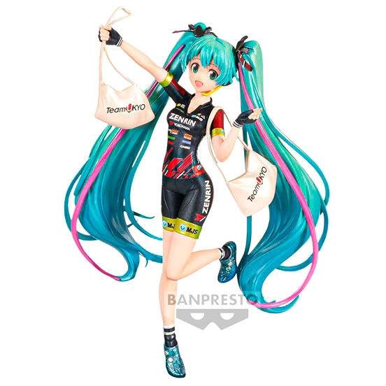 Banpresto  Hatsune Miku Banpresto Chronicle Hatsune Miku Racing 2019 figura 17 cm 