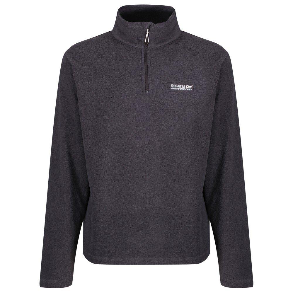 Image of Great Outdoors Thompson Fleecetop Mit Reißverschluss Bis Zur Brust Herren Taubengrau XXL