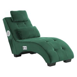 Beliani Chaise longue en Velours Moderne SIMORRE  