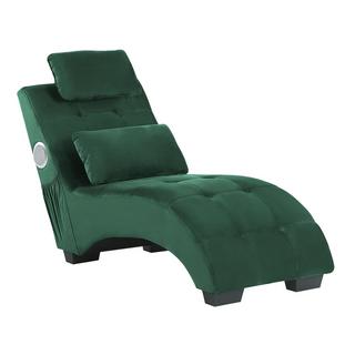 Beliani Chaise longue en Velours Moderne SIMORRE  