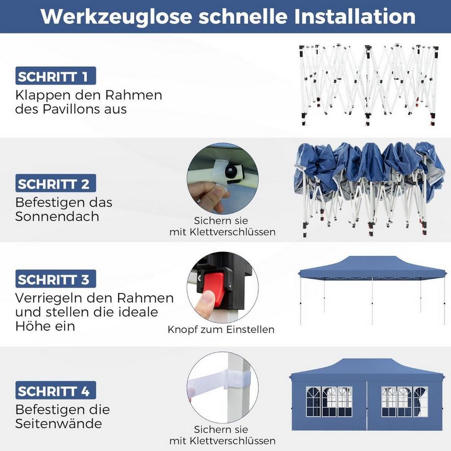 Northix Tenda a baldacchino pop-up  