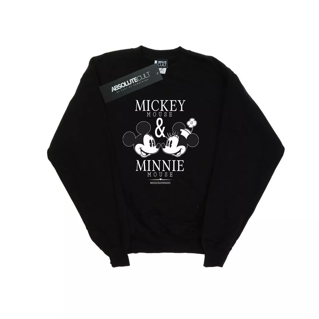 Disney - Mouse Mousecrush Mondays Sweatshirt, 116, Schwarz